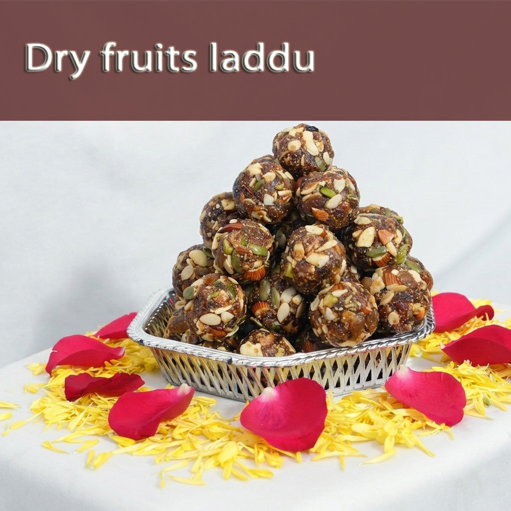Dry fruits laddu