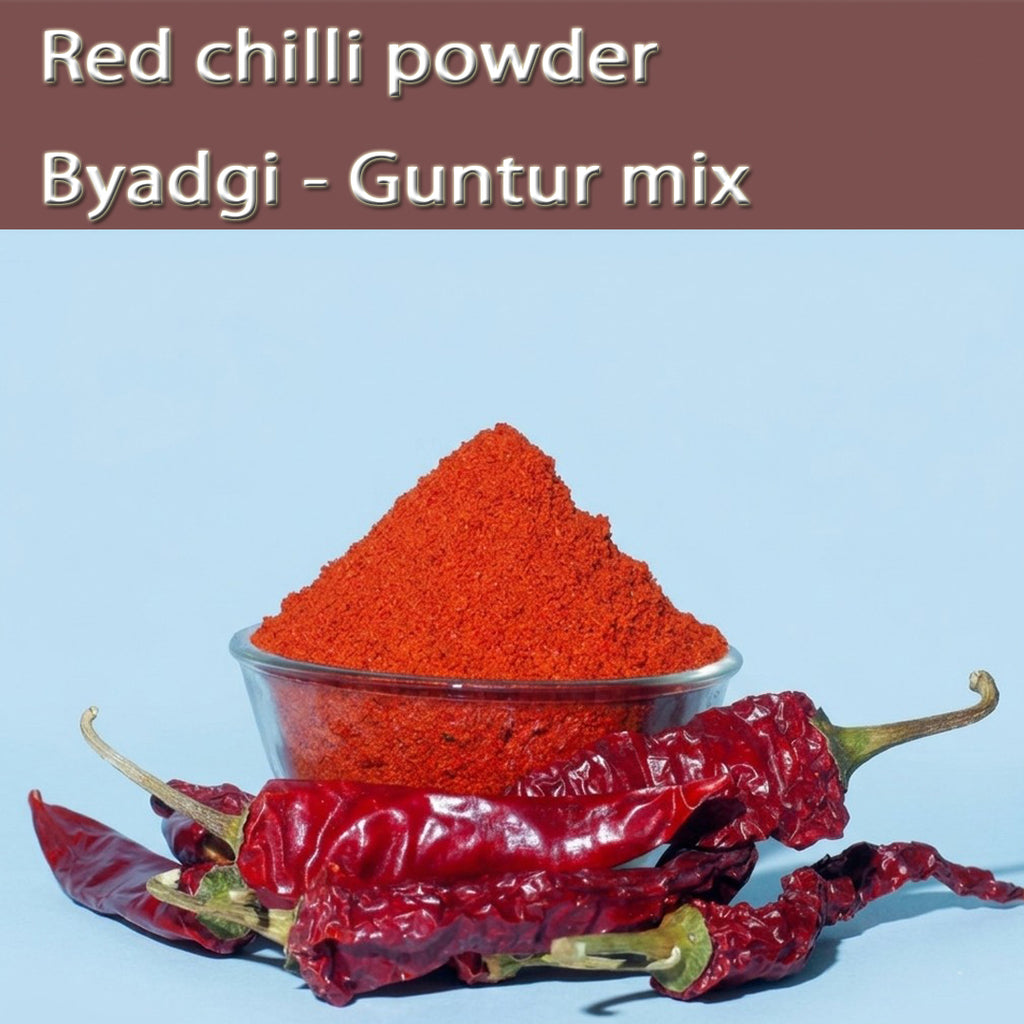 Red chilly powder Byadgi- Guntur mix