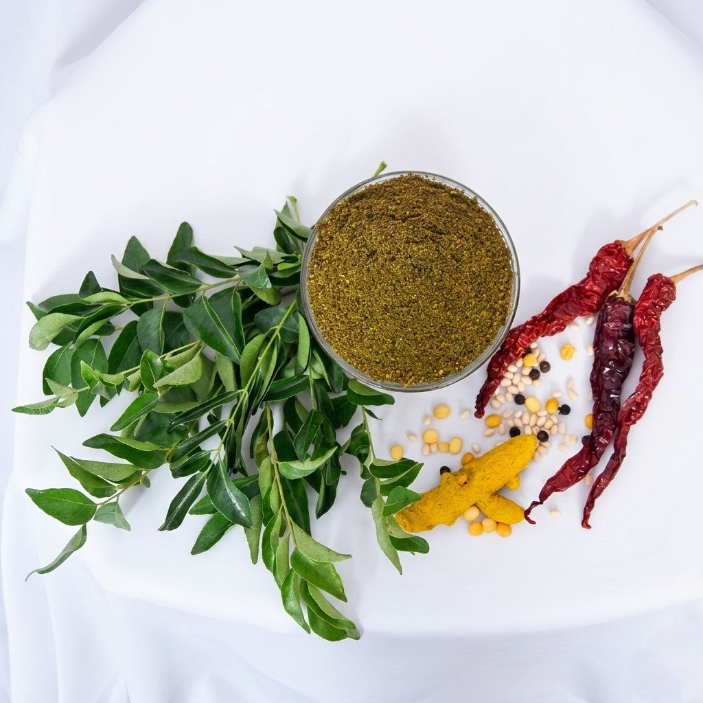 Curry leaves chutney powder