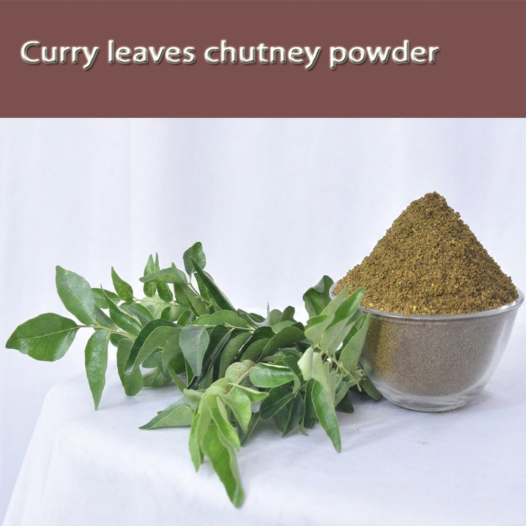 Curry leaves chutney powder