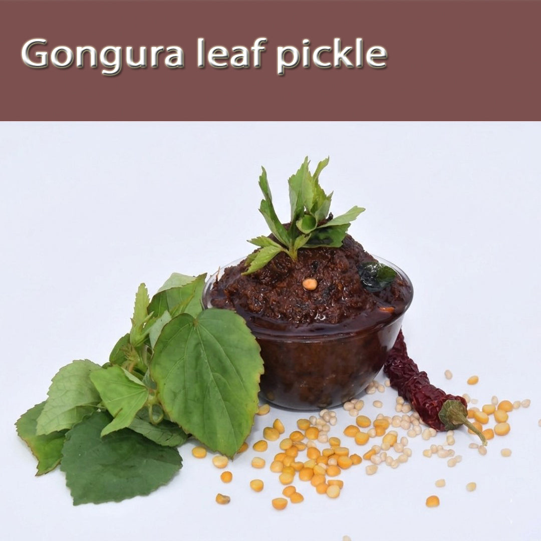 Gongura leaf pickle