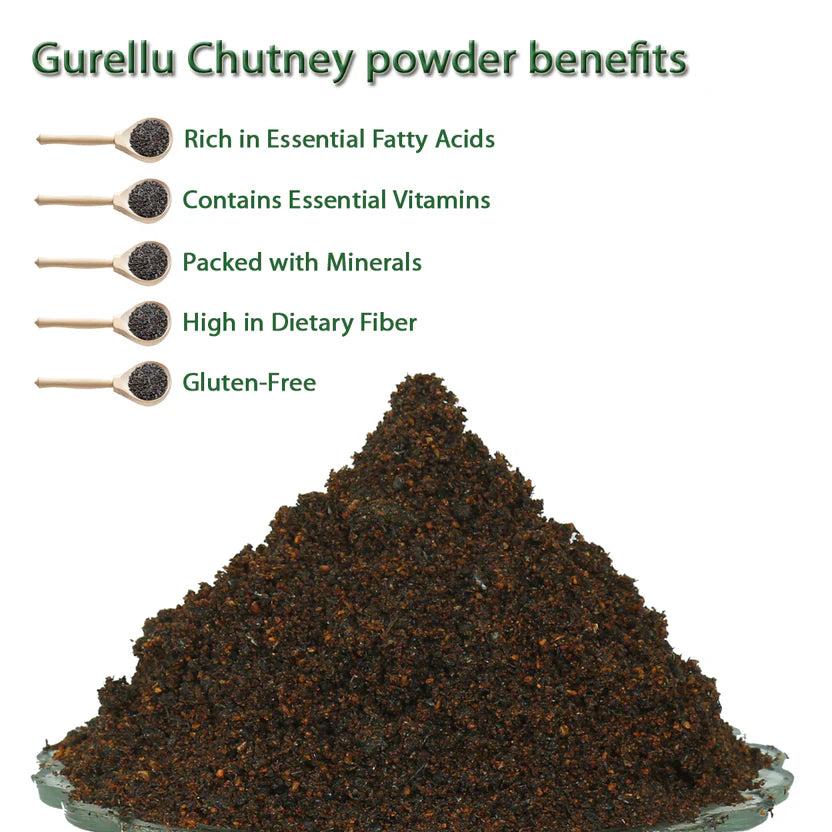 Gurellu Chutney powder