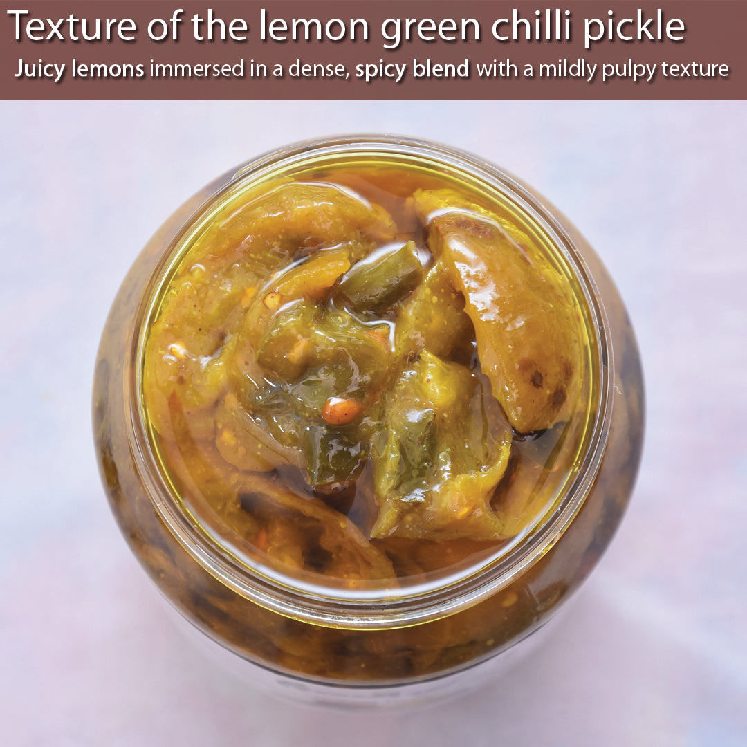 Lemon Green Chilli Pickle