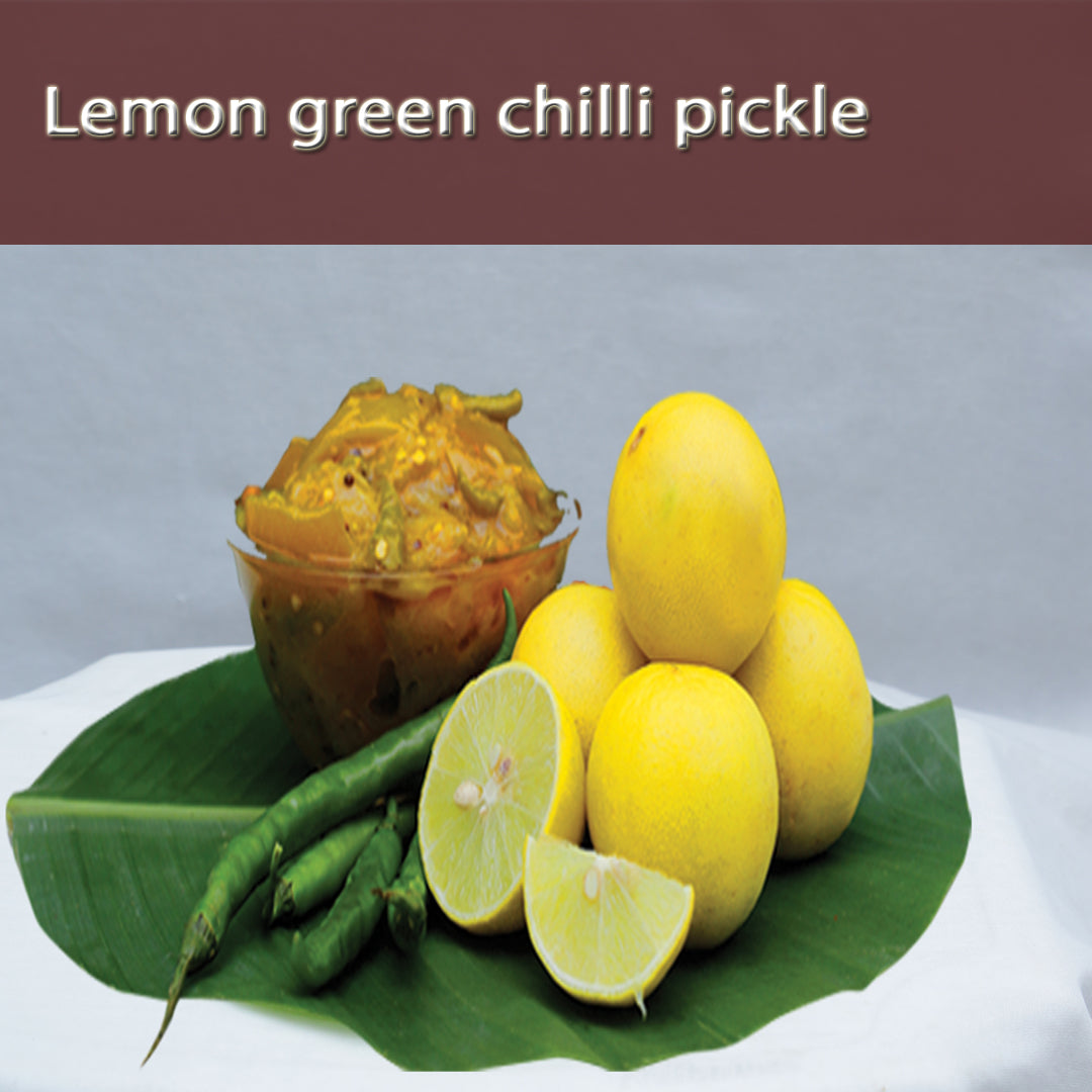 Lemon Green Chilli Pickle